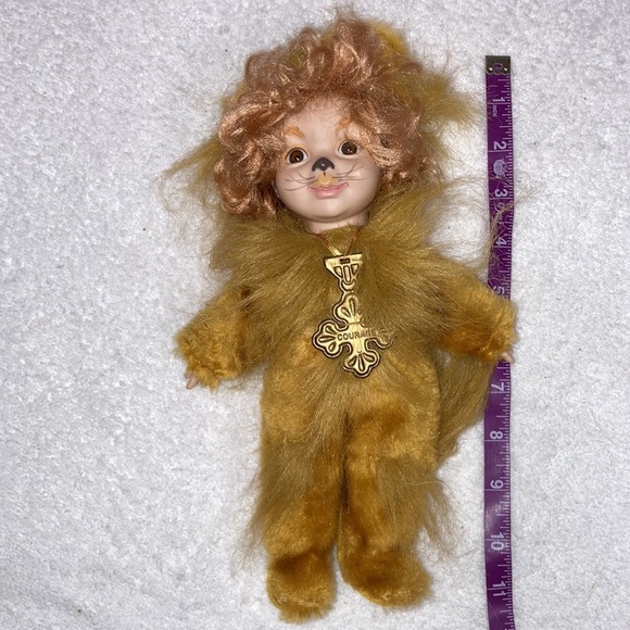 Mthk wizard of oz cowardly lion doll - Picture 2 of 4